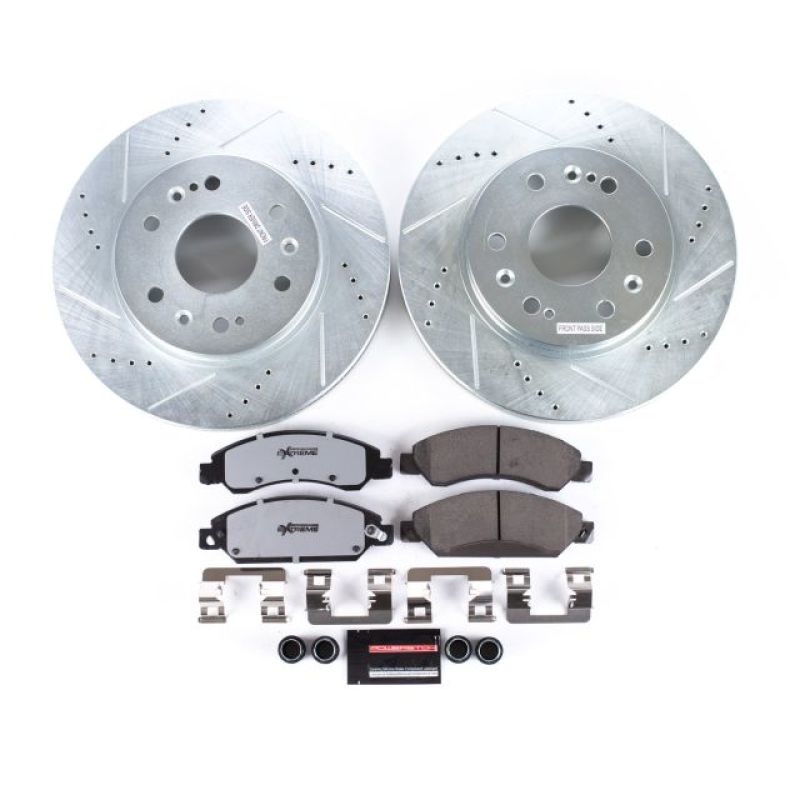 Power Stop 07-08 Cadillac Escalade Front Z36 Truck & Tow Brake Kit K2067-36