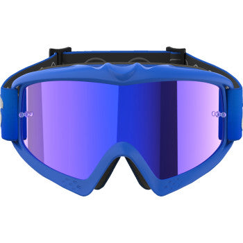 ALPINESTARS GOGGLES Youth Vision Goggle - Blaze - Blue - Blue Mirror 5140425-7271