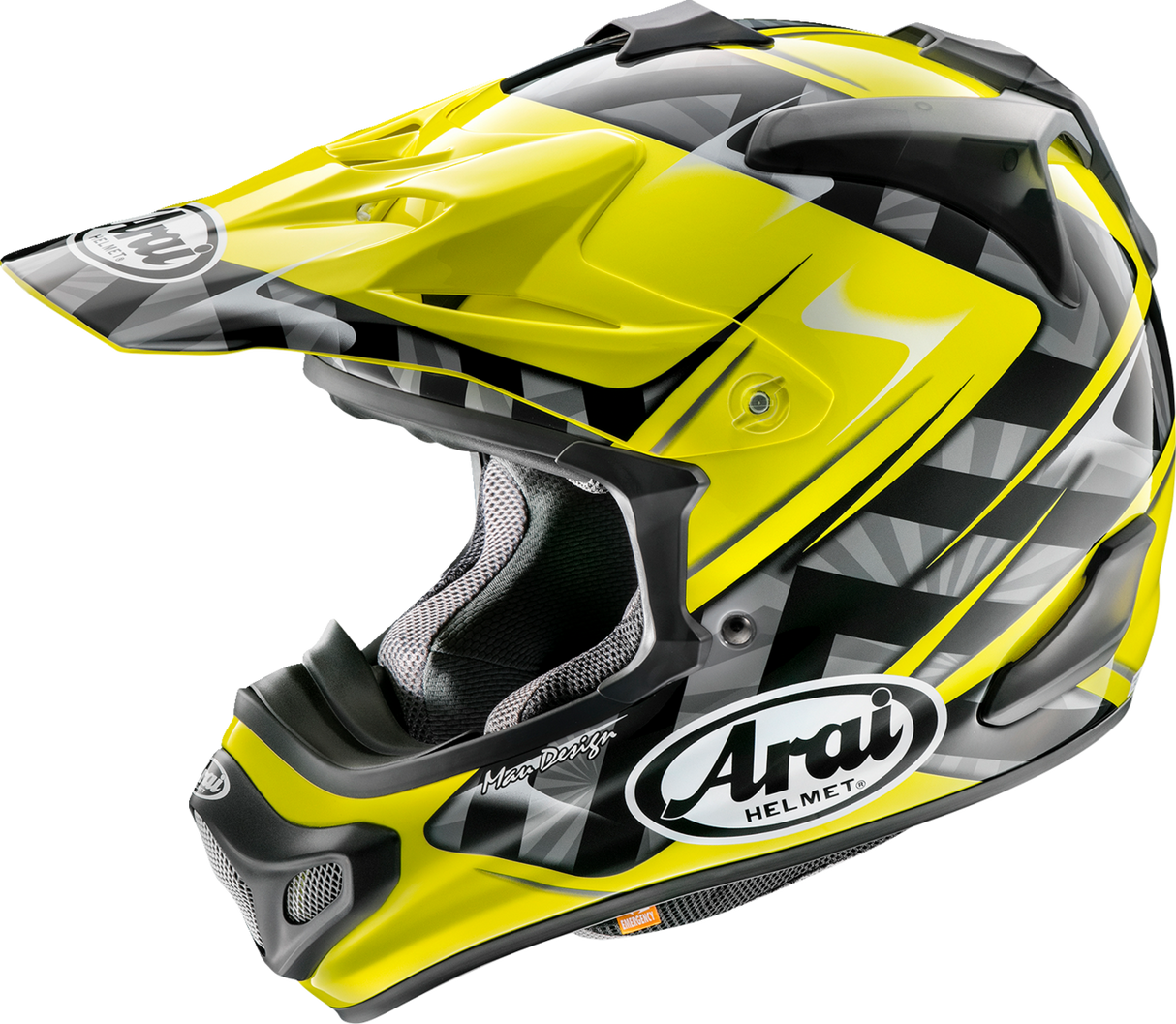 Casco ARAI VX-Pro4 - Scoop - Amarillo - XS 0110-8196