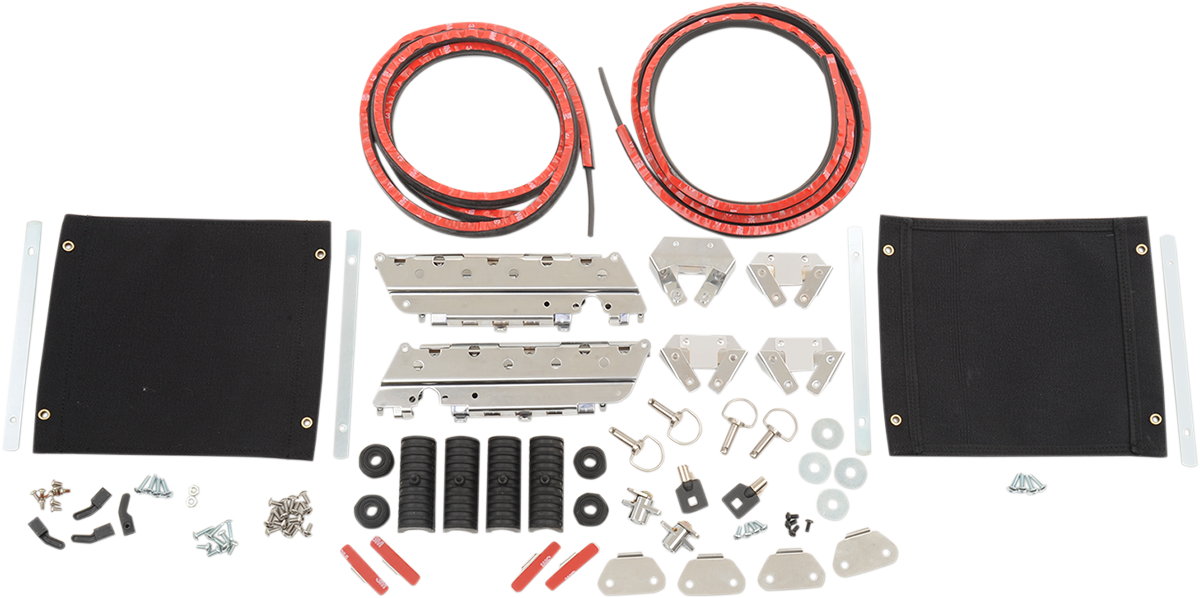 DRAG SPECIALTIES Herrajes para alforjas con correa S77-0145KDSNU