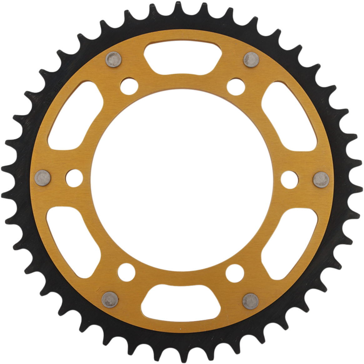 SUPERSPROX Stealth Rear Sprocket - 42 Tooth - Gold - Kawasaki/Yamaha/Suzuki RST-486-42-GLD