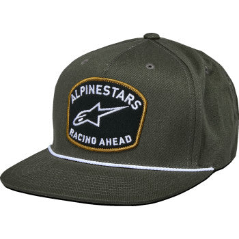 IN STOCK ALPINESTARS Promptus Snapback Hat - Military 1235-81445-690-OS