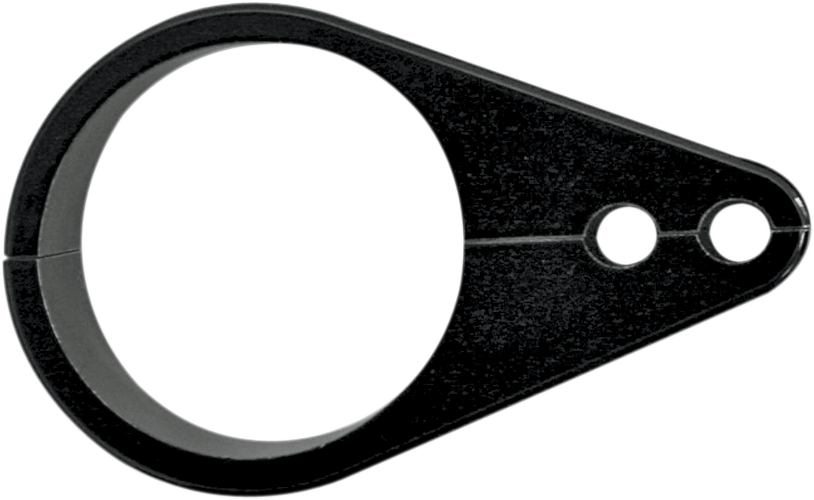 DRAG SPECIALTIES Abrazadera de cable - Acelerador dual/ralentí - 1-1/2" - Negro 0658-0057