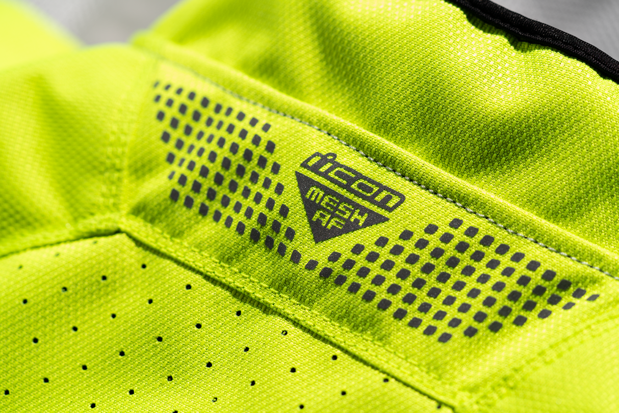 IN STOCK ICON Mesh AF™ Jacket - Gray/Hi-Vis - 2XL 2820-5948