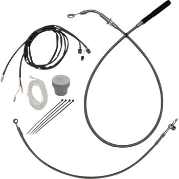 FAT BAGGERS EZ Installation Kit - +4" - FLHT, FLHX - Braided 119012