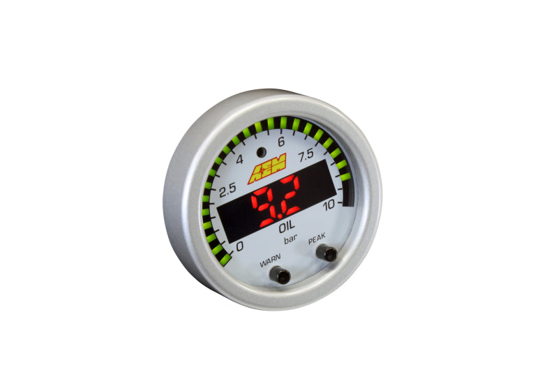 AEM X-Series 0-150 Oil Pressure Gauge Kit 30-0307