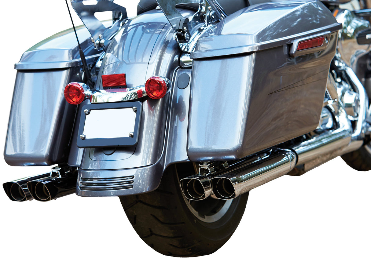 FIREBRAND-OLD Double Down Mufflers Chrome Flh/Flt 95-08 10-1004-CAOLD