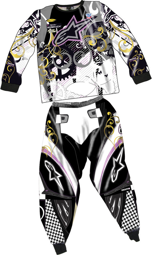 SMOOTH Play Wear Ashley Fiolek 2pc 14 -16 2806-108