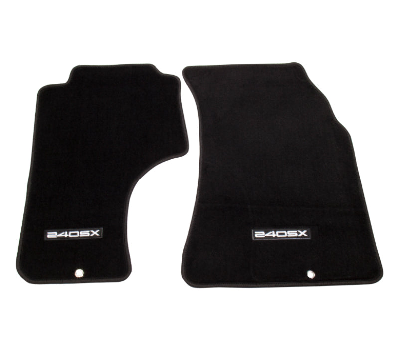 NRG Floor Mats - 89-98 Nissan 240SX (240SX Logo) - 2pc. FMR-240