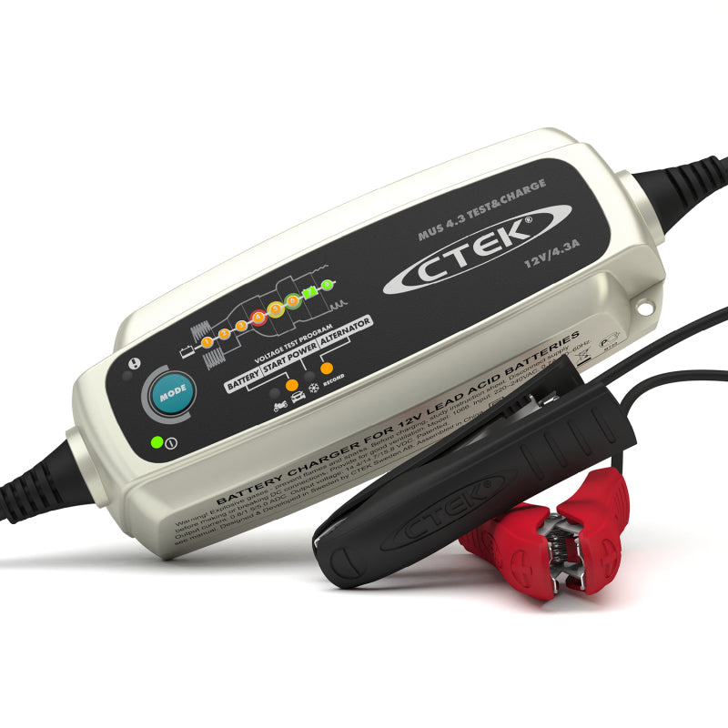 CTEK Battery Charger - MUS 4.3 Test & Charge - 12V K56-959