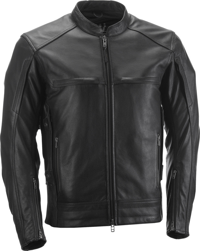 HIGHWAY 21 Gunner Jacket Black Md #6049 489-1014~3