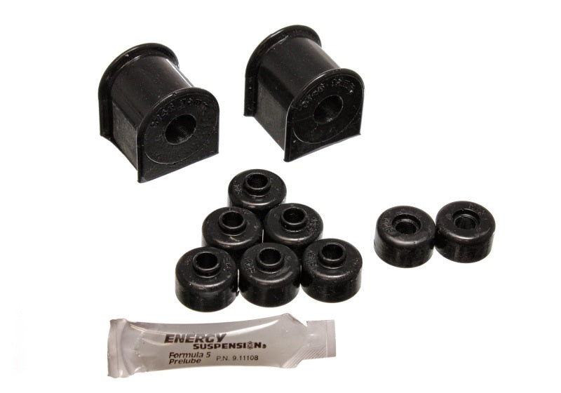 Energy Suspension 89-94 Nissan 240SX (S13) Black 15mm Rear Sway Bar Bushing Set 7.5122G