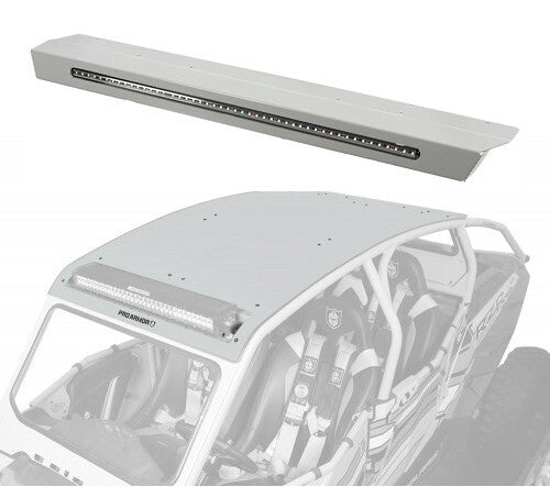 PRO ARMOR Asylum Roof W/Rr Lightbar Pkt Titanium Matte Metallic P144R124TMM