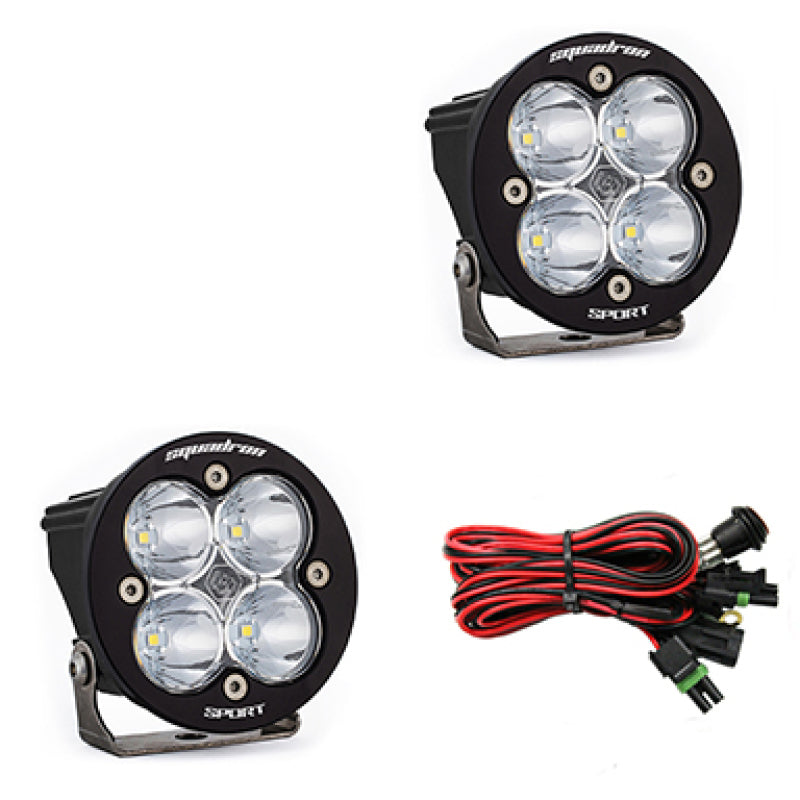 Baja Designs Squadron R Sport Work/Scene Pair LED Light Pods - Clear 587806