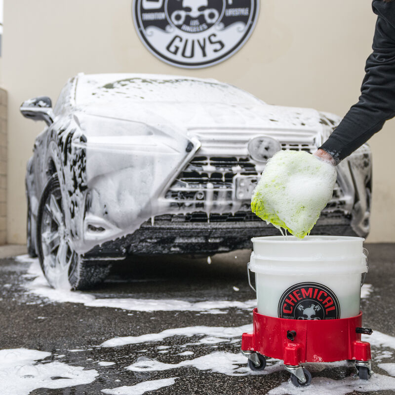 Chemical Guys Creeper Professional Bucket Dolly - Red (P1) ACC1001R