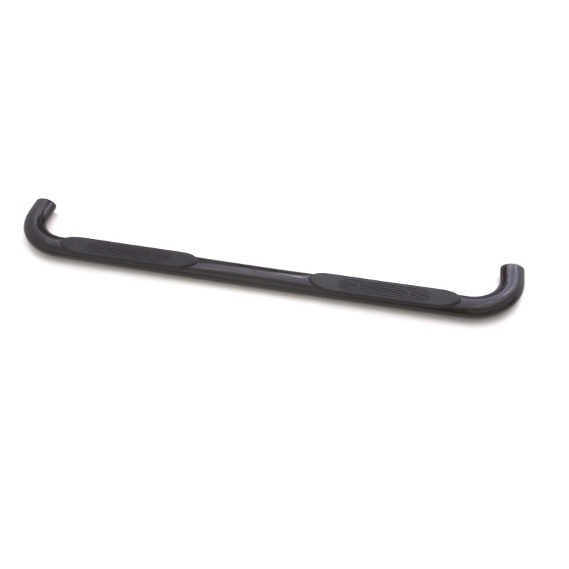 Lund 05-17 Toyota Tacoma Access Cab 4in. Oval Curved Steel Nerf Bars - Black 23485963