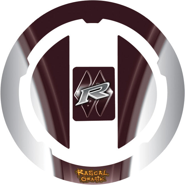 RASCAL GRAFIK Gas Cap Prot Suz Gsx-R1000 Burgundy RA36684