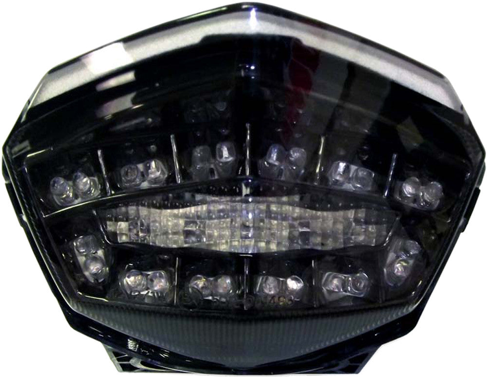 DMP Powergrid Tail Light Smoke 905-4119D