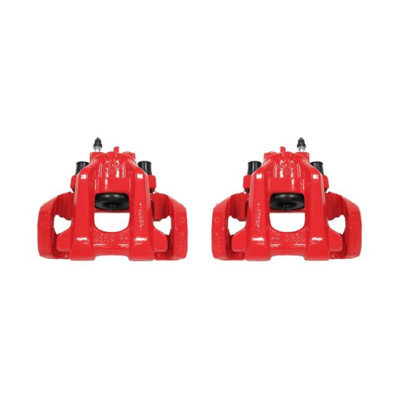 Power Stop 11-17 Dodge Durango Rear Red Calipers w/Brackets - Pair S5300