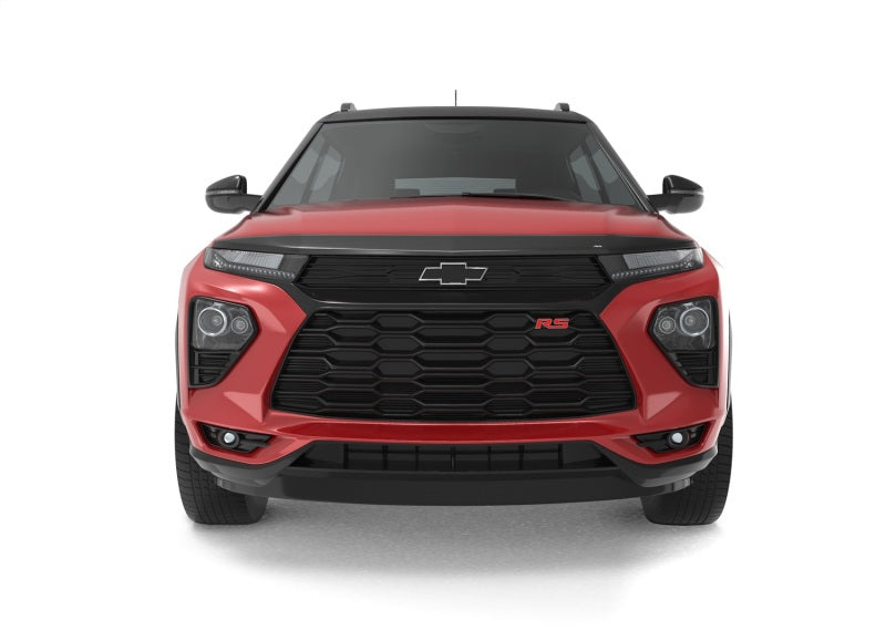 AVS 21-22 Chevrolet Trailblazer Aeroskin Low Profile Hood Shield - Smoke 322192