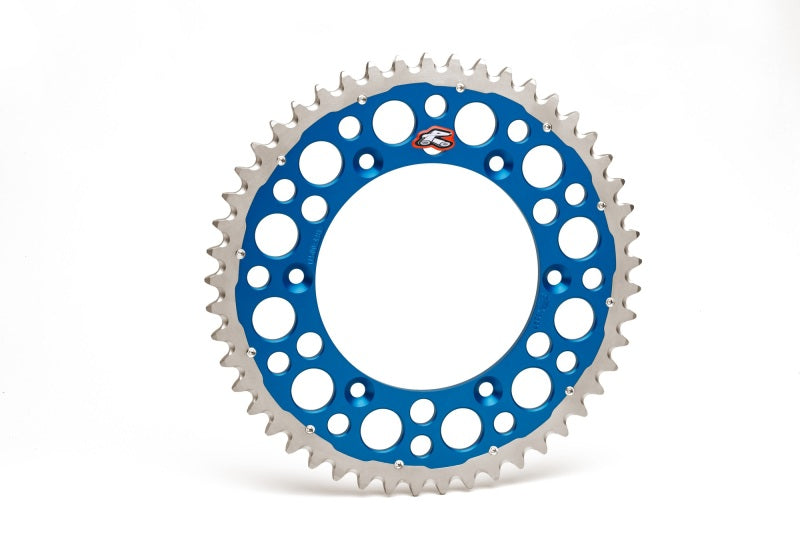 Renthal 99-24 Yamaha YZ125/X/G/ 250/F/X/ 450F/FX/ WR250-450F Rear Twinring - Blue 520-50P Teeth 1500-520-50GPBU