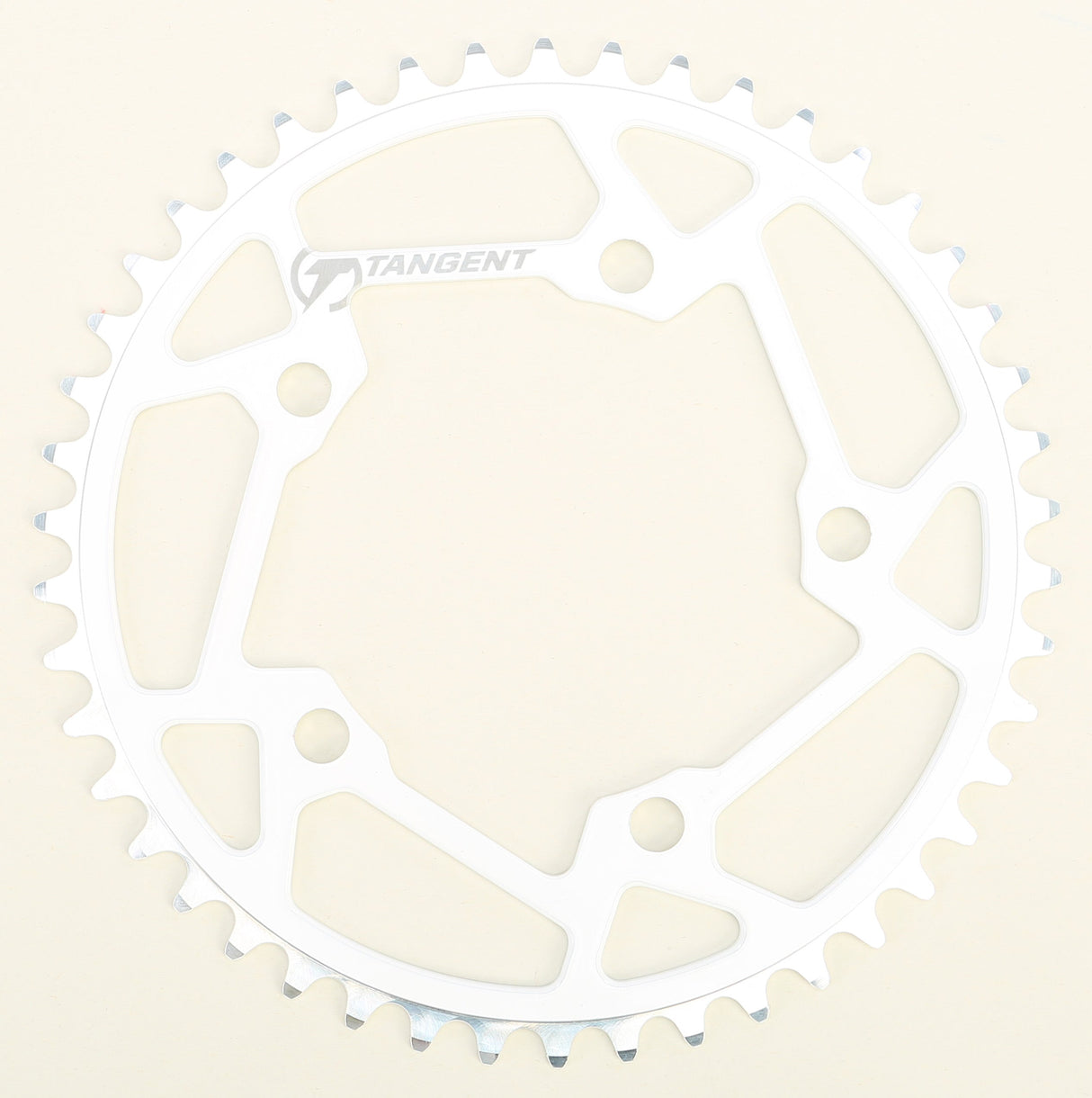 TANGENT 5-Bolt Chain Ring 46 White 2016 27-2546W