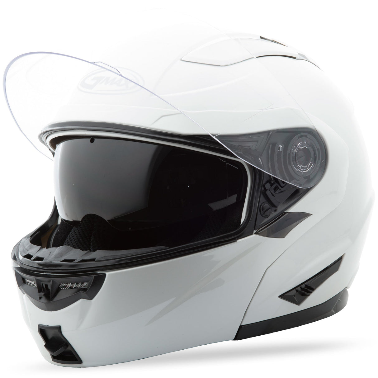 GMAX Gm-64 Modular Helmet Pearl White 3x G1640089