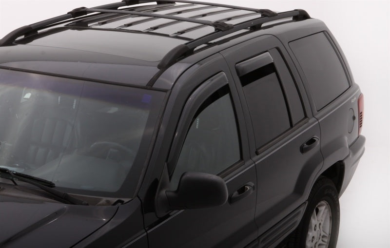 AVS 2004 Ford Ecosport (Brazil) Ventvisor In-Channel Front & Rear Window Deflectors 4pc - Smoke 194650