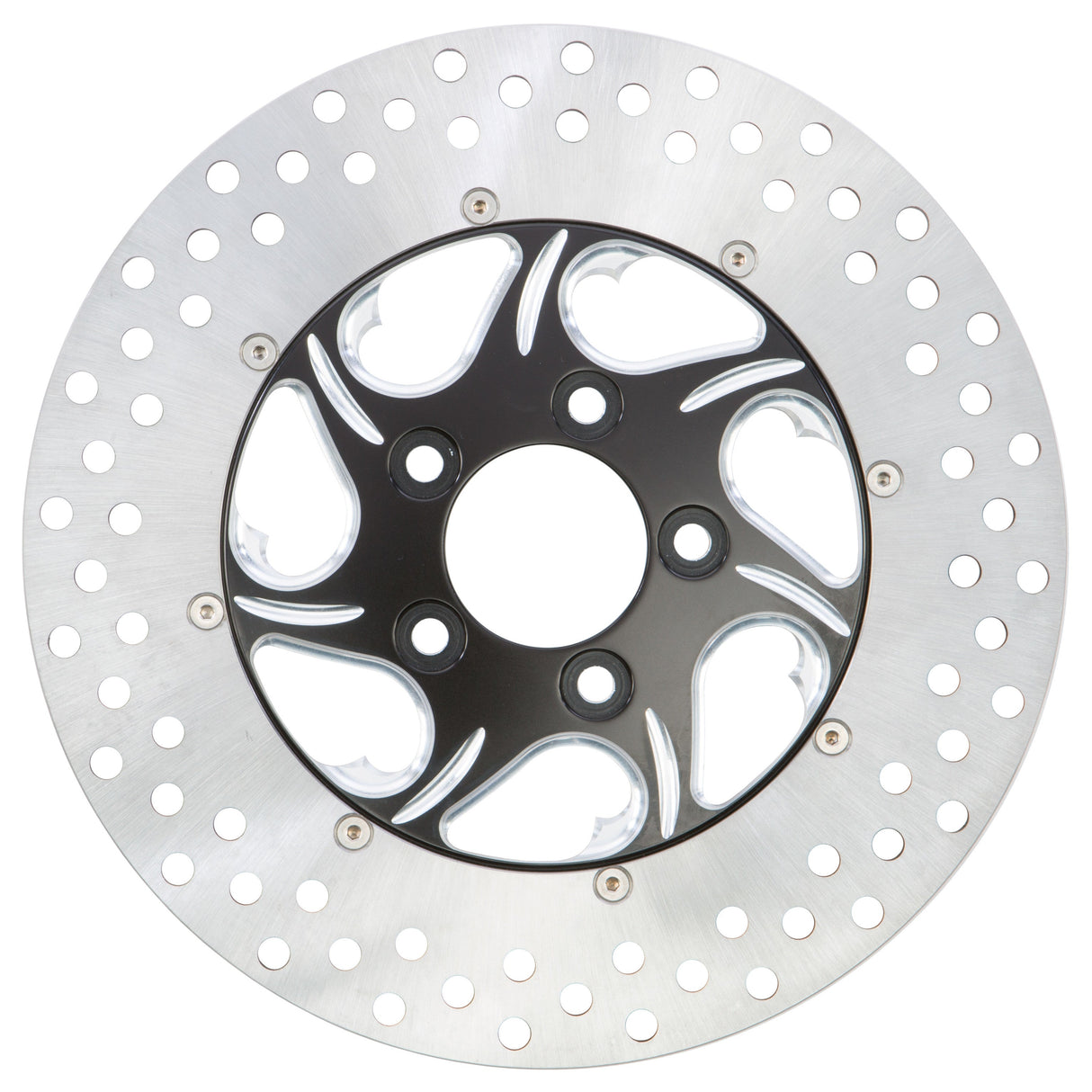 HARDDRIVE 2pc Front Left Flow Disc Black 11.5" F2120AFL115-2P
