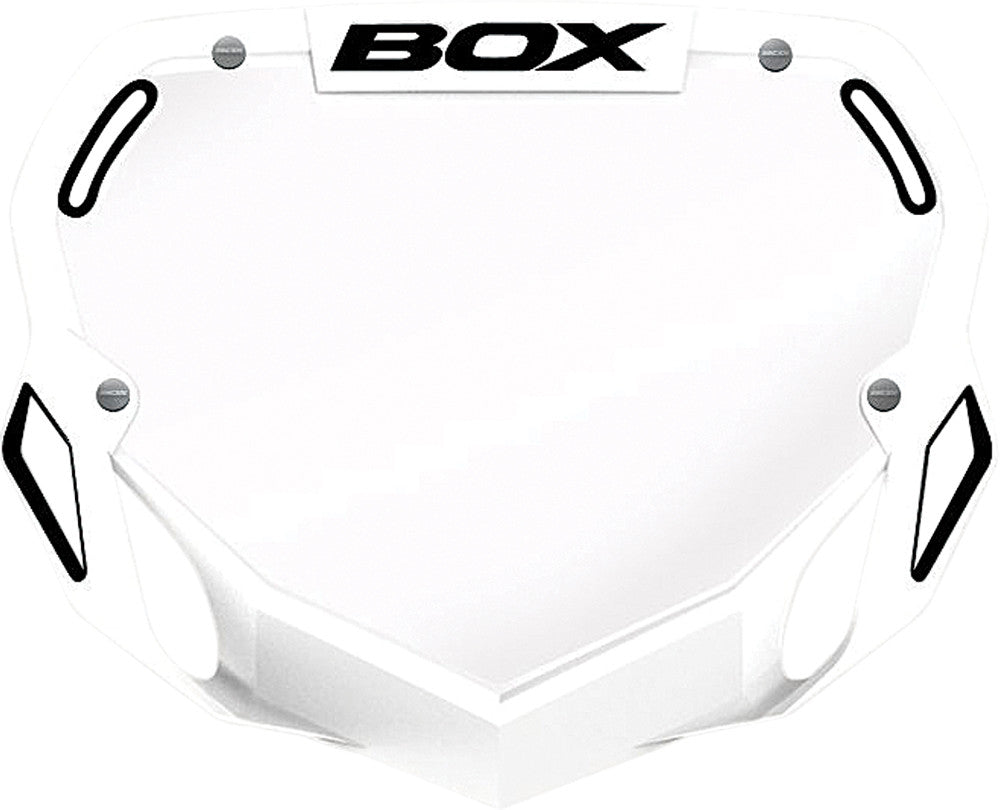 BOX Phase 1 Pro Number Plate White BX-NP13000LG-WH