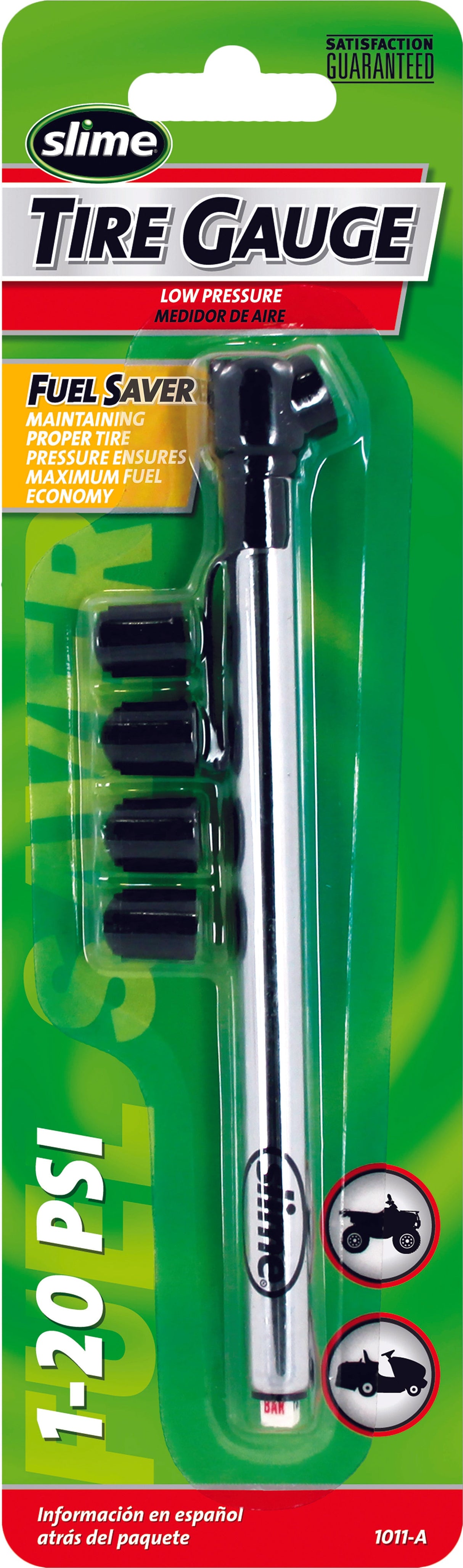 SLIME Low Pressure Gauge 1-20 Psi 1011-A