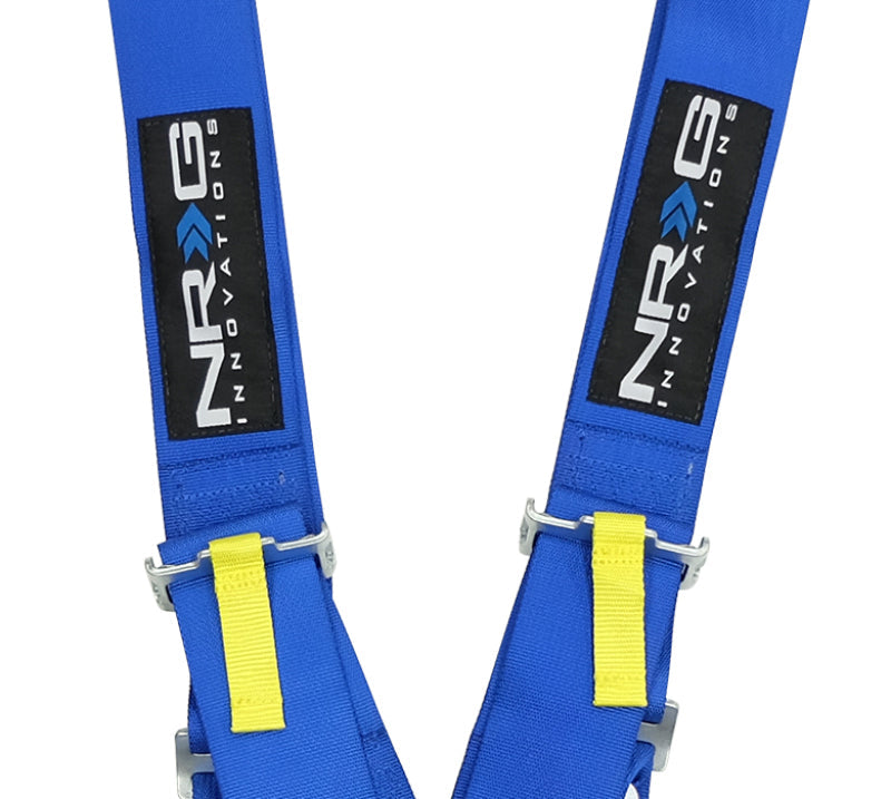 NRG SFI 16.1 5PT 3in. Seat Belt Harness / Cam Lock - Blue SBH-RS5PCBL
