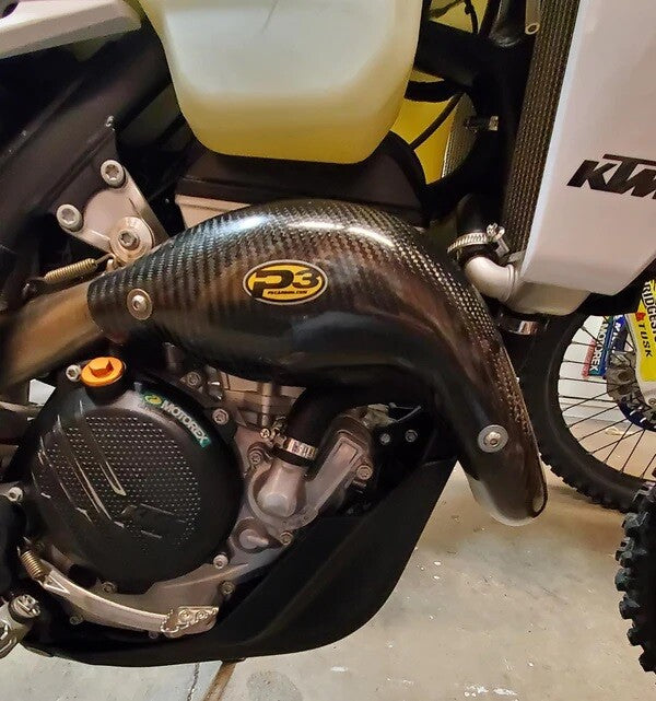 P3Heat Shield Carbon Fiber Ktm/Hus201056