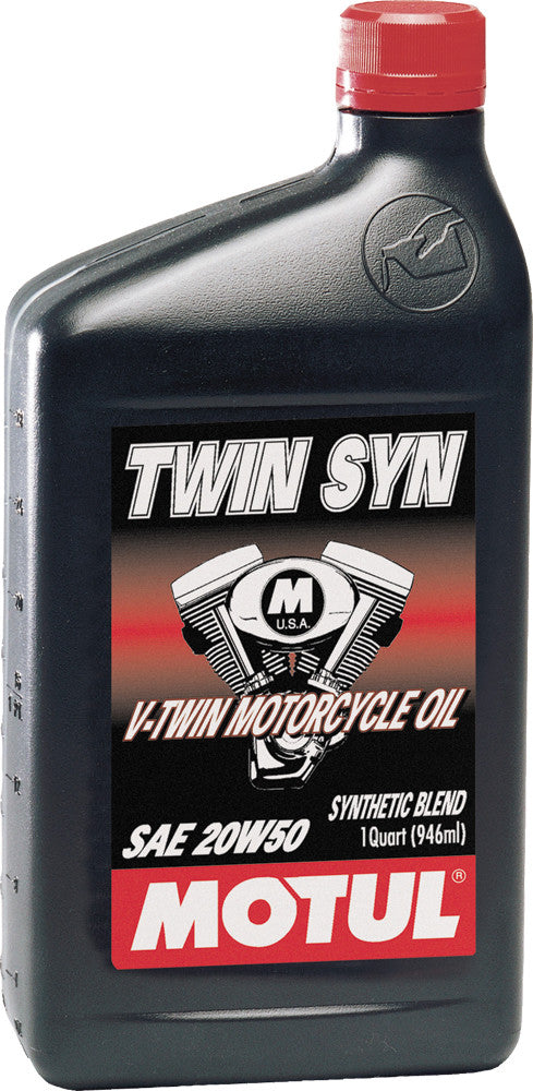 MOTULTwin Syn V-Twin Motorcycle Oil 20w50 1qt108084
