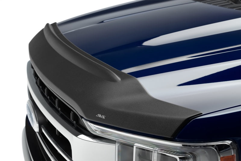 AVS 2021 Ford F-150 (Excl. Tremor/Raptor) Aeroskin II Textured Low Profile Hood Shield - Black 436196