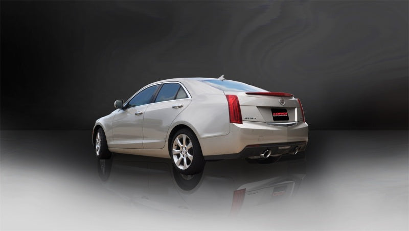 Corsa 13-14 Cadillac ATS Sedan 2.0L A/T Polished Sport Dual Rear Cat-Back Exhaust 14888