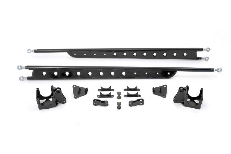 Fabtech 99-10 Ford F250/350 4WD Floating Rear Traction Bar System FTS62003BK