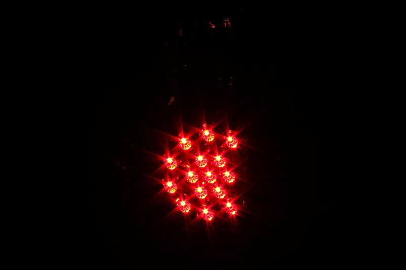 ANZO 2005-2015 Toyota Tacoma LED Taillights Black 311042