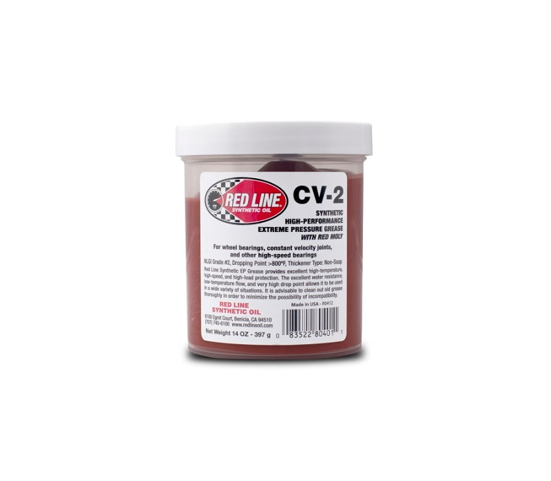 Red Line CV-2 Grease w/Moly - 14oz. Jar 80401