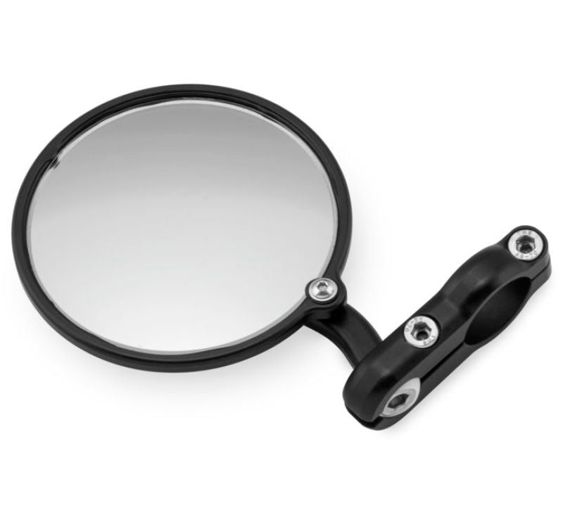 CRG Hindsight 3 in. Round Bar-End Mirror Right - Black HS-100-R