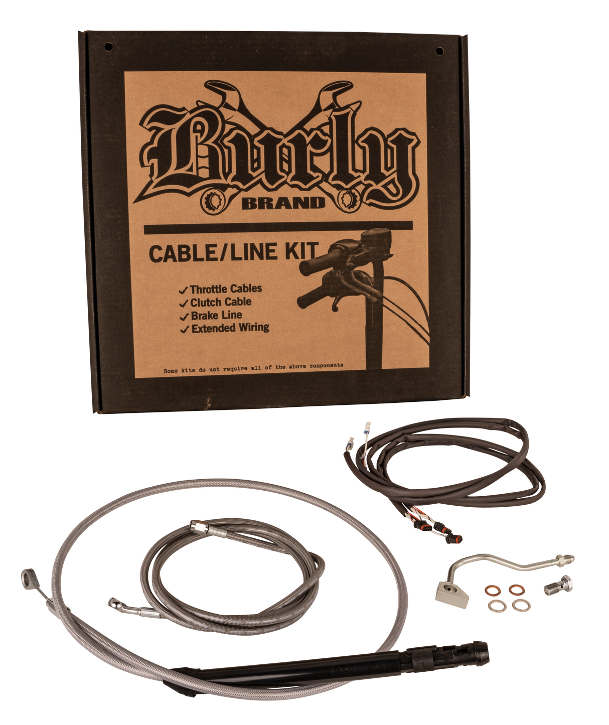 BURLY BRAND Cntrl Kit 15" Bagger Ss `21-22 Flht/Cu/K/Kl Flhx/S W/ B30-1317
