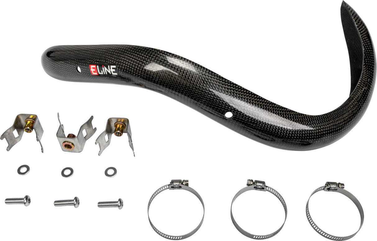 E-LINE ACCESSORIES Carbon Fiber Heat Shields Hus/Ktm MPG35017E
