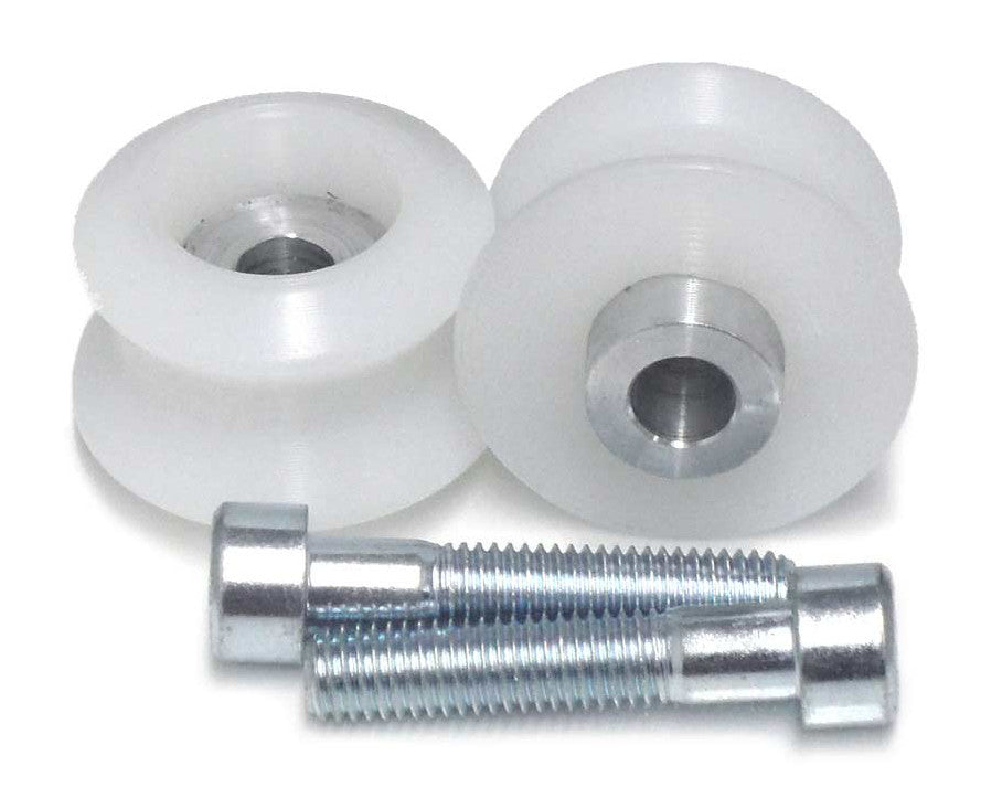 SHOGUN Swingarm Sliders White 701-0790