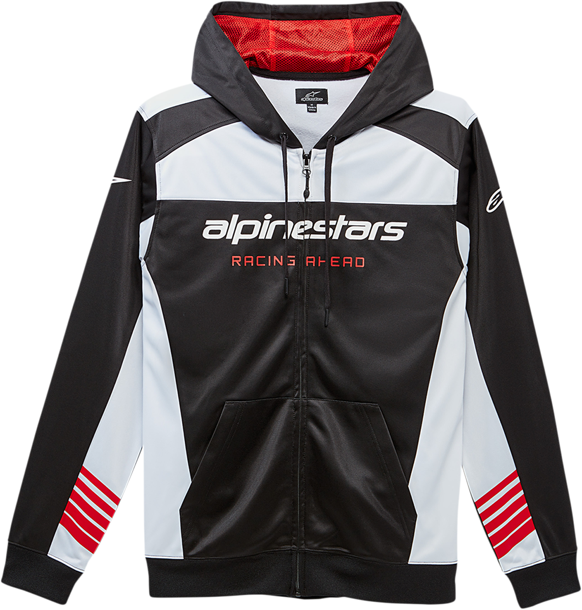 IN STOCK OPEN BOX ALPINESTARS Sessions II Hoodie - Black/White - Medium 1230531001020M