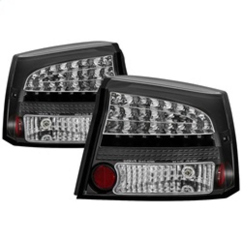 Spyder Dodge Charger 06-08 LED Tail Lights Black ALT-YD-DCH05-LED-BK 5002273