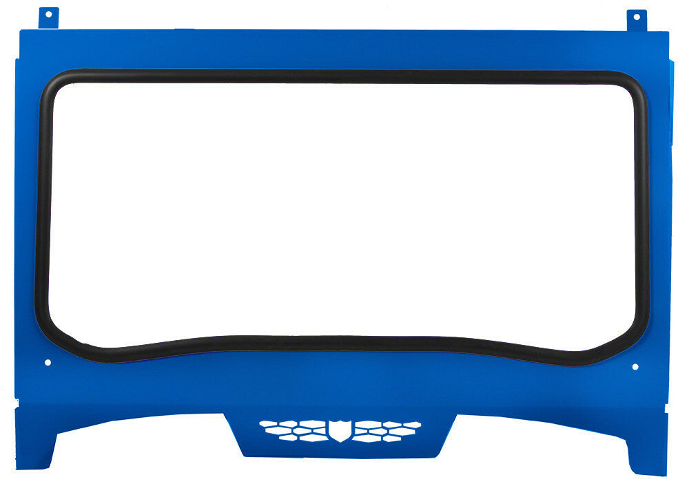 PRO ARMOR Asylum Front Windshield W/Pckt Polaris Blue P187W462PB