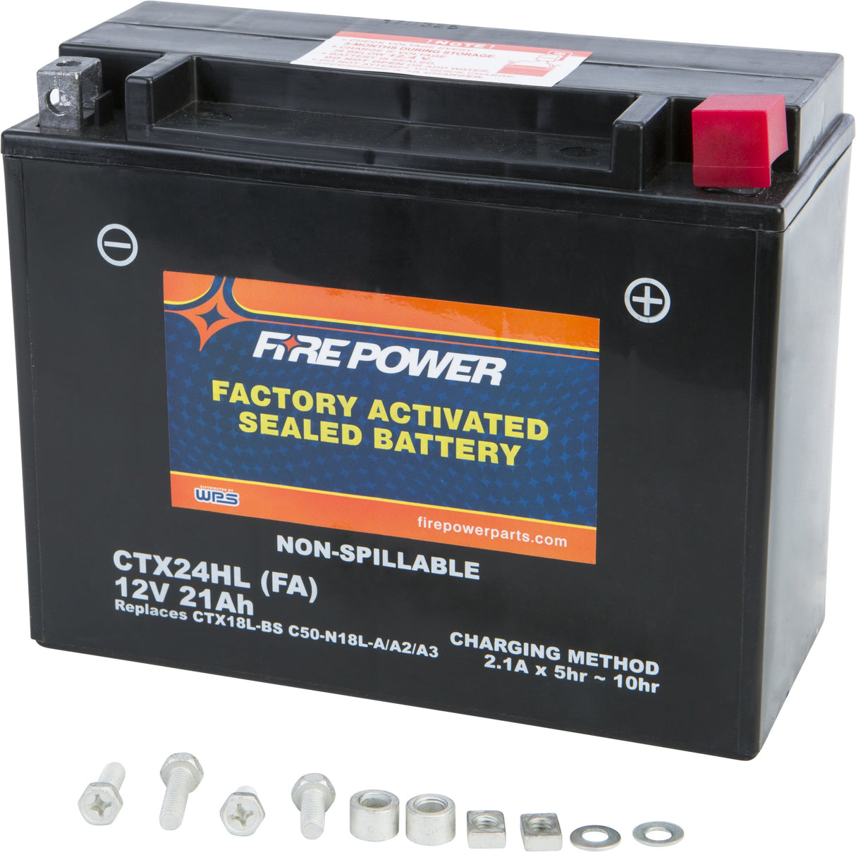 FIRE POWER Battery Ctx24hl/C50-N18l-A Sealed Factory Activated CTX24HL-BS(FA)