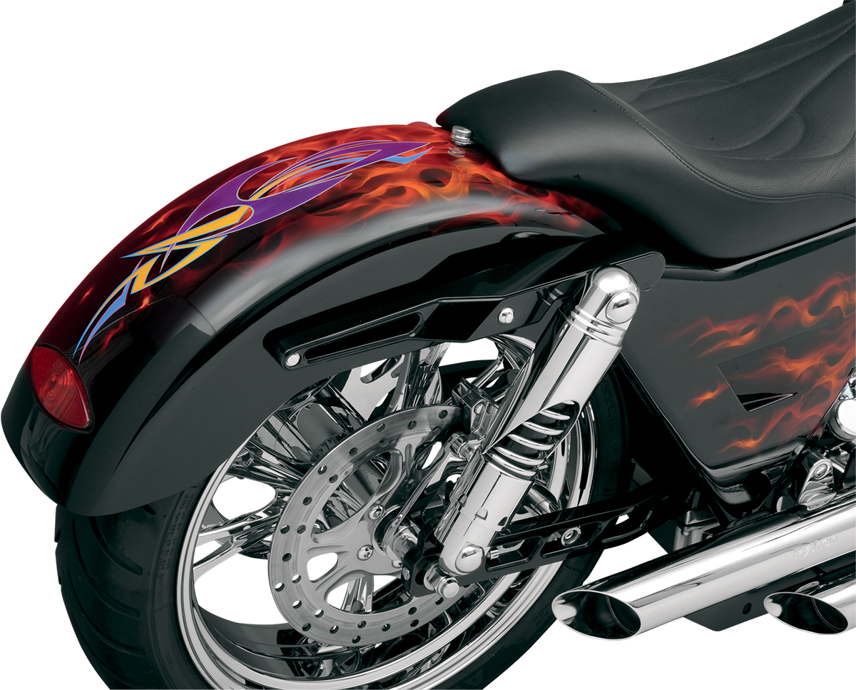 RUSS WERNIMONT DESIGNS Gambler Custom Rear Fender - Steel - 9" W x 33.75" L 380330