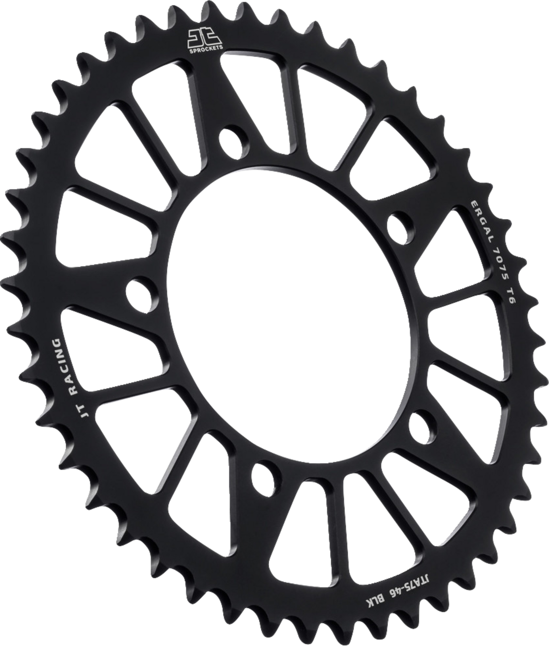 JT SPROCKETS Rear Sprocket - Black - 46 Tooth - BMW JTA75.46BLK