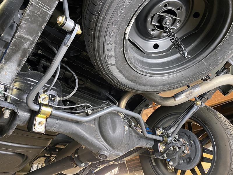 Progress Tech LT 16-21 Toyota Tacoma Rear Sway Bar 0.875in dia. (22mm) 22.2101.100